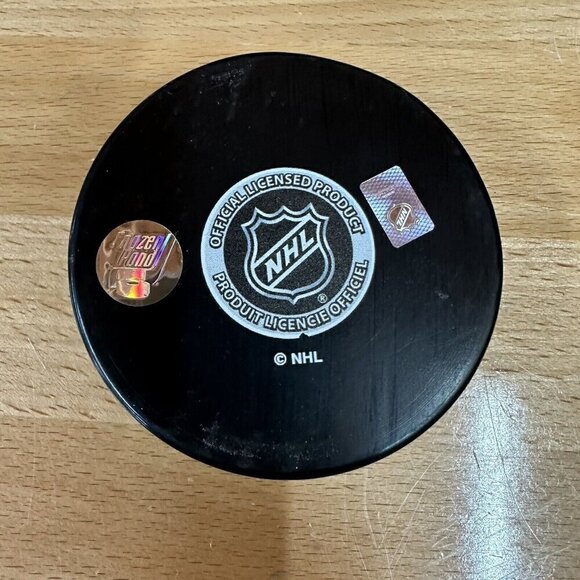 Bobby Baun Autographed Toronto Maple Leafs Signed Puck #21 - Picture 2 of 4